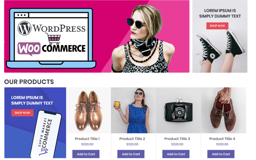 wordpress woo Commerce ecommerce